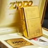 Bật lửa zippo gold plated bản giới hạn 1000 chiếc trên toàn thế giới đời VII la mã sx năm 1991 ZL507