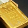 Bật lửa zippo gold plated bản giới hạn 1000 chiếc trên toàn thế giới đời VII la mã sx năm 1991 ZL507