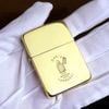 BẬT LỬA ZIPPO  BRASS REPLICA 1941 BẢN LIMITED TÁI BẢN CHIẾC VÀNG KHỐI HUYỀN THOẠI - ZKB68