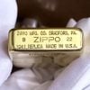 BẬT LỬA ZIPPO  BRASS REPLICA 1941 BẢN LIMITED TÁI BẢN CHIẾC VÀNG KHỐI HUYỀN THOẠI - ZKB68