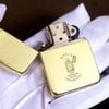 BẬT LỬA ZIPPO  BRASS REPLICA 1941 BẢN LIMITED TÁI BẢN CHIẾC VÀNG KHỐI HUYỀN THOẠI - ZKB68