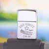 BẬT LỬA ZIPPO CHROME BÓNG TẦU CHIẾN NĂM 2010 Z40