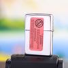 BẬT LỬA ZIPPO CHROME BÓNG TẦU CHIẾN NĂM 2010 Z40