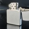 Bật Lửa Zippo Cổ Đồng Khối Mạ Chrome Phay Xước Khắc Ăn Mòn Phủ Sơn Năm 1983 Đời 7 Vạch Huyền ZC232
