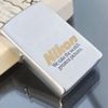 Bật Lửa Zippo Cổ Đồng Khối Mạ Chrome Phay Xước Khắc Ăn Mòn Phủ Sơn Năm 1983 Đời 7 Vạch Huyền ZC232