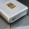 Bật Lửa Zippo Cổ Đồng Khối Mạ Chrome Phay Xước Eblem Bọc Vàng Năm 1973 Đời 1 Vạch Thẳng ZC235