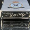 Bật Lửa Zippo Cổ Đồng Khối Mạ Chrome Phay Xước Khắc Ăn Mòn Phủ Sơn 2 Mặt Hiếm Gặp Năm 1977 Đời 5 Vạch Sắc ZC236