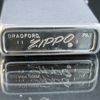 Bật Lửa Zippo Cổ Đồng Khối Mạ Chrome Phay Xước Trơn 2 Mặt Hiếm Gặp Năm 1971 Đời 3 Vạch Thẳng ZC239