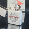 Bật Lửa Zippo Cổ Đồng Khối Mạ Chrome Phay Xước Khắc Ăn Mòn Phủ Sơn Năm 1968 Đời 6 Vạch Thẳng ZC240