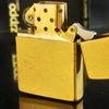 Bật Lửa Zippo Đồng Khối Trơn Bóng Chu Niên 1932 - 1991 Sản Xuất Năm 1991 ZL526