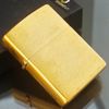Bật Lửa Zippo Đồng Khối Trơn Bóng Chu Niên 1932 - 1991 Sản Xuất Năm 1991 ZL526