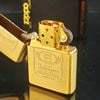 Bật Lửa Zippo Đồng Khối Trơn Phay Xước Khắc Ăn Mòn Chủ Đề Rượu Đời XII La Mã Sản Xuất Năm 1996 ZL532