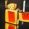Bật Lửa Zippo Đồng Khối Khắc Ăn Mòn Chủ Đề Cực Hiếm Gặp Đời XV La Mã Sản Xuất Năm 1999 ZL533