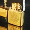 Bật Lửa Zippo Đồng Khối Khắc Ăn Mòn Chủ Đề Cực Hiếm Gặp Đời XV La Mã Sản Xuất Năm 1999 ZL533