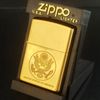 Bật Lửa Zippo Đồng Khối Khắc Ăn Mòn Chủ Đề Cực Hiếm Gặp Đời XV La Mã Sản Xuất Năm 1999 ZL533