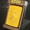 Bật Lửa Zippo Đồng Khối Khắc Ăn Mòn Tầu Chiến 2 Mặt Hiếm Gặp Chu Niên 1932 - 1992 Sản Xuất Năm 1992 ZL535
