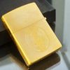Bật Lửa Zippo Đồng Khối Khắc Ăn Mòn Tầu Chiến 2 Mặt Hiếm Gặp Chu Niên 1932 - 1992 Sản Xuất Năm 1992 ZL535