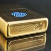 Bật Lửa Zippo Mạ Vàng Gold Plated Đời 5 Vạch Sắc Năm 1977 Rất Hiếm ZQH132