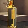 Bật Lửa Dunhill Bọc Vàng Men Men Đen New full box Cực Hiếm DH129