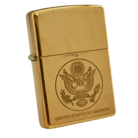 Bật Lửa Zippo Đồng Khối Khắc Ăn Mòn Chủ Đề Cực Hiếm Gặp Đời XV La Mã Sản Xuất Năm 1999 ZL533