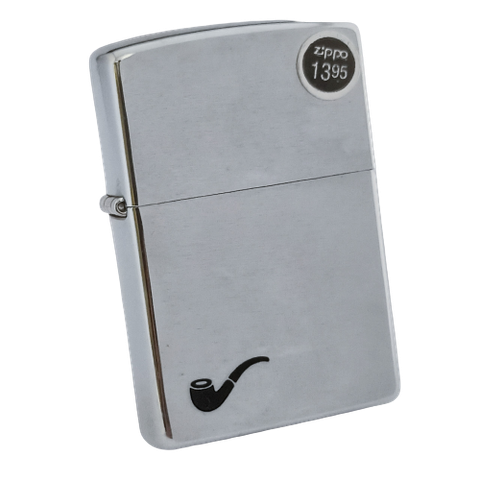 Bật Lửa Zippo Đồng Khối Mạ Chrome Phay Xước Dòng Ruột Tẩu Hiếm Gặp  Đời XV La Mã Sản Xuất Năm 1999 ZL530