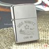 BẬT LỬA ZIPPO CHROME BÓNG TẦU CHIẾN NĂM 2010 Z40