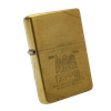 Bật Lửa Zippo Đồng Khối Bản Vintage Chặt Góc Chủ Đề Đại Bàng Hiếm Gặp Đời XI La Mã Sản Xuất Năm 1995 ZL540