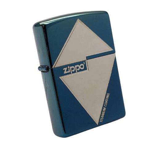 Bật Lửa Zippo Đồng Khối Phủ Titanium Coating Năm 2013 ZN152