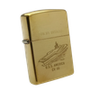 Bật Lửa Zippo Đồng Khối Solid Brass Chu Niên 1932 - 1990 Khắc Ăn Mòn Chủ Đề Tầu Chiến 2 Mặt Hiếm Gặp Nguyên Zin Chính Hãng ZL459