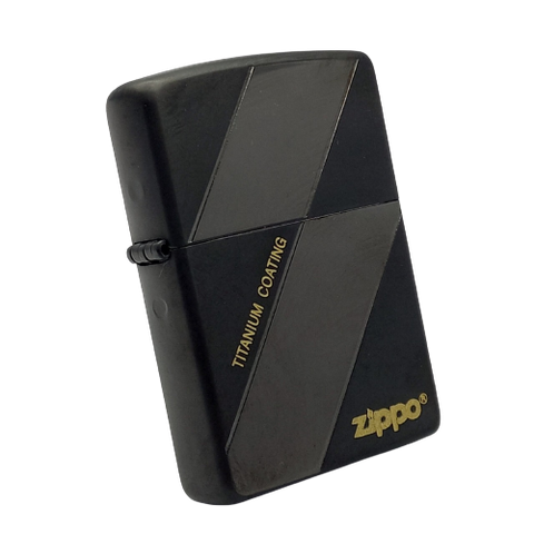 Bật Lửa Zippo Đồng Khối Phủ Titanium Coating Năm 2014 ZN155