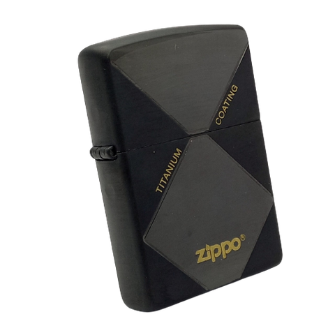 Bật Lửa Zippo Đồng Khối Phủ Titanium Coating Năm 2014 ZN154