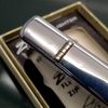 Bật Lửa Zippo Cổ Đồng Khối Mạ Chrome Phay Xước Khắc Ắn Mòn Phủ Sơn Nguyên Zin Chính Hãng, Đời 2 Vạch Thẳng Năm 1972 ZC250