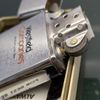 Bật Lửa Zippo Cổ Đồng Khối Mạ Chrome Phay Xước Khắc Ắn Mòn Phủ Sơn Nguyên Zin Chính Hãng, Đời 2 Vạch Thẳng Năm 1972 ZC250