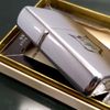 Bật Lửa Zippo Cổ Đồng Khối Mạ Chrome Phay Xước Khắc Ắn Mòn Phủ Sơn Nguyên Zin Chính Hãng, Đời Mộc Đáy 2 Chấm Năm 1964 ZC249
