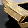 Bật Lửa Zippo Đồng Khối Mạ Vàng Gold Plated Đời 10 La Mã Sản Xuất Năm 1994 ZL538