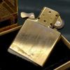 Bật Lửa Zippo Đồng Khối Mạ Vàng Gold Plated Đời 10 La Mã Sản Xuất Năm 1994 ZL538