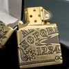 Bật Lửa Zippo 49001 Armor MultiCut Ouija Board Antique Brass Z266