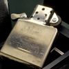 Bật Lửa Zippo Đồng Khối Mạ Chrome Phay Xước Chủ Đề Sơn Hấp Nhiệt Chính Hãng Đời XVI La Mã Năm 2000 ZL543