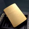 Bật Lửa Zippo Đồng Khối Solid Brass Chu Niên 1932 - 1987 Trơn Phay Xước 2 Mặt Hiếm Gặp Sản Xuất Năm 1987  ZL544
