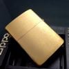Bật Lửa Zippo Đồng Khối Solid Brass Chu Niên 1932 - 1987 Trơn Phay Xước 2 Mặt Hiếm Gặp Sản Xuất Năm 1987  ZL544