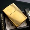 Bật Lửa Zippo Đồng Khối Trơn 2 Mặt Đời XII La Mã Sản Xuất Năm 1996 ZL546