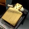 Bật Lửa Zippo Đồng Khối Trơn 2 Mặt Đời XII La Mã Sản Xuất Năm 1996 ZL546