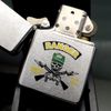 Bật Lửa Zippo Cổ Đồng Khối Mạ Chrome Phay Xước Khắc Ắn Mòn Phủ Sơn Chủ Đề Biệt Đội Hiếm Gặp Nguyên Zin Chính Hãng, Đời X La Mã Sản Xuất Năm 1994 ZL547