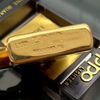 Bật Lửa Zippo Đồng Khối Solid Brass Chu Niên 1932 - 1990 Khắc Ăn Mòn Chủ Đề Tầu Chiến 2 Mặt Hiếm Gặp Nguyên Zin Chính Hãng ZL459
