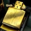 Bật Lửa Zippo Đồng Khối Solid Brass Chu Niên 1932 - 1990 Khắc Ăn Mòn Chủ Đề Tầu Chiến 2 Mặt Hiếm Gặp Nguyên Zin Chính Hãng ZL459