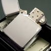 Bật Lửa Zippo Đồng Khối Mạ Chrome Bóng Trơn 2 Mặt Đời VIII La Mã Năm 1992 ZL550