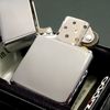 Bật Lửa Zippo Đồng Khối Mạ Chrome Bóng Trơn 2 Mặt Bản Vintage Không Chặt Góc Hiếm Gặp Đời XII La Mã Năm 1996 ZL552