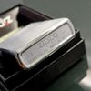 Bật Lửa Zippo Đồng Khối Mạ Chrome Phay Xước Trơn 2 Mặt Đời XII La Mã Năm 1996 ZL553