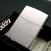 Bật Lửa Zippo Đồng Khối Mạ Chrome Phay Xước Trơn 2 Mặt Đời X La Mã Năm 1994 ZL555