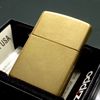 Bật Lửa Zippo Đồng Khối Trơn 2 Mặt Đời VII La Mã Năm 1991 ZL557